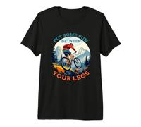 Vintage Cyclist's Joy Ride Motivational Design Premium T-Shirt