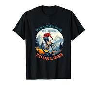Vintage Cyclist's Joy Ride Motivational Design T-Shirt