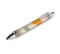 Vintage Cyprus Flag Ballpoint Pens Retractable Black Medium Point Stationery And Office Supplies 1/2/4PCS