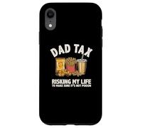 Vintage Dad Tax Funny Risking My Life Father's Day Sarcasm Case for iPhone XR