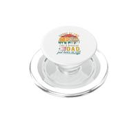 Vintage Daddy Of Two Definition Twice Cool Father's Day PopSockets PopGrip for MagSafe