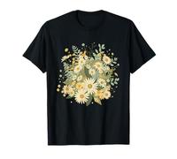 Vintage Dainty Daisy Wildflower Spring Bouquet T-Shirt