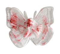 Vintage Dark Hairpin Steampunk Skeleton Head Hair Clip Angel Butterfly Decoration Hair Accessories Performanc