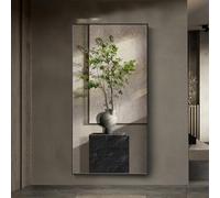 Vintage Decorative Fuse Box Cover - Painterly Landscape Wall Art for Easy Installation in Living Room or Hallway