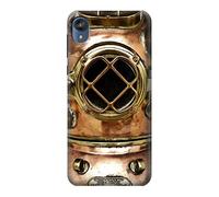 Vintage Deep Sea Diving Helmet Case Cover For Motorola Moto E6, Moto E (6th Gen)