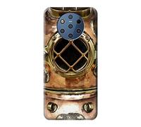 Vintage Deep Sea Diving Helmet Case Cover For Nokia 9 PureView