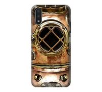Vintage Deep Sea Diving Helmet Case Cover For Samsung Galaxy A01