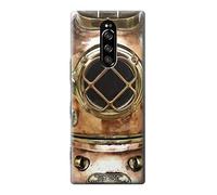 Vintage Deep Sea Diving Helmet Case Cover For Sony Xperia 1