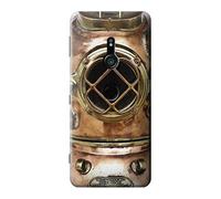 Vintage Deep Sea Diving Helmet Case Cover For Sony Xperia XZ3