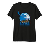 Vintage Denali National Park Alaska Moose Premium T-Shirt
