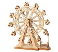 Vintage Design Build Yourself Plywood Ferris Wheel Wooden Model Building Kit