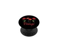 Vintage Design Featuring Four Red Lovely Poppies PopSockets Adhesive PopGrip