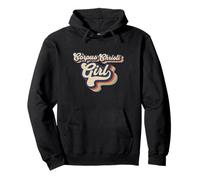 Vintage Design For Girls From Corpus Christi Texas Pullover Hoodie
