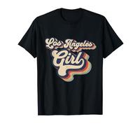 Vintage Design For Girls From Los Angeles California T-Shirt