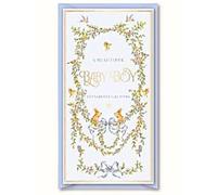 Vintage Design New Baby Boy Money Wallet, 3 Fold, 9 x 17 cm