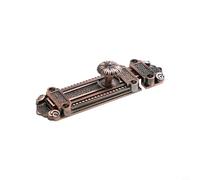 Vintage Design Security Lock, Zinc Alloy, Suitable for Doors and For (red ancient)