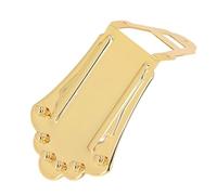 Vintage Design Trapezoidal Guitar Tailpiece Solid Metal Replacement for Archtop Jazz Guitars, Enhance Guitar Sound, Durable Construction