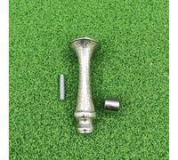 Vintage Designer Brass Head Handle Antique Victorian Cane Wooden Walking Stick Chrome Finish