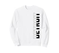 Vintage Detroit Local Pride Vertical DET Vibes Sweatshirt