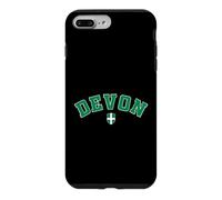Vintage Devon County Green Black Varsity Style Design Case for iPhone 7 Plus/8 Plus