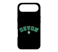 Vintage Devon County Green Black Varsity Style Design Case for iPhone Air