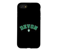 Vintage Devon County Green Black Varsity Style Design Case for iPhone SE (2020) / 7/8