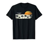Vintage Diani Beach Ocean Sunset and Palm Trees T-Shirt