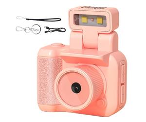 Vintage Digital Camera, 1080p Digital Camcorder, LED Flash Digital Camera, Small Portable Camcorder, Vlogging Digital Camera, Compact Video Camera, Retro Digital Camcorder, 90 Degree Flash Camera, ABS