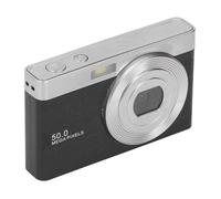 Vintage Digital Camera, 50MP 1080P HD Recording Autofocus Camera with 16X Zoom Fill Light Slow Motion Function, Portable Camera Support Video and Photo Transfer (Black)