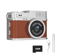 Vintage Digital Camera For Travel 1080P 30FPS Lightweight Design Built In 180mAh Battery Easy Operations Vintage Camera