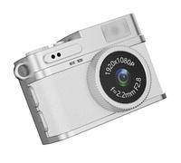 Vintage Digital Camera For Travel 1080P 30FPS Lightweight Design Built In 180mAh Battery Easy Operations Pocket Sized Digital Camera