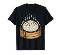 Vintage Dim Sum Cart Bao Bun Lover Steamed Buns Nostalgia T-Shirt