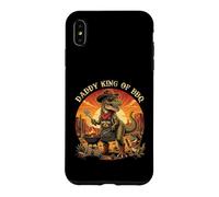Vintage Dino Dad BBQ T-Rex Grilling Daddy King Of Barbecue Case for iPhone XS Max