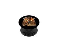 Vintage Dino Dad BBQ T-Rex Grilling Daddy King Of Barbecue PopSockets Adhesive PopGrip