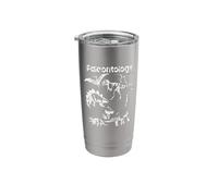 Vintage Dinosaur Fossils T-Rex Paleontology Jurassic Period Stainless Steel Insulated Tumbler