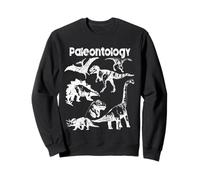 Vintage Dinosaur Fossils T-Rex Paleontology Jurassic Period Sweatshirt