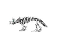 Vintage Dinosaur Skeleton Brooch Lapel Pin for Women Clothing Sweater Hat Badge Backpack Dresses Suit Accessories Jewelry Punk Animal Fossil Rhinestone Pins Novelty Halloween Holiday Brooches