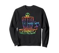 Vintage Disc Golf Art Disc Golfing Basket Disc Golfer Shirt Sweatshirt