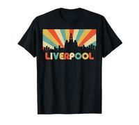 Vintage Disco Horizon Keepsake Design Liverpool England T-Shirt