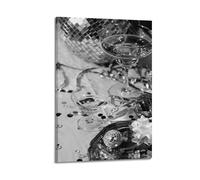 Vintage Disco Party Print Art Posters Are Suitable for Decorating Living Room, Bedroom, Study, Restaurant, Corridor, Children's Room, EtcFrame-style 16x24inch(40x60cm)