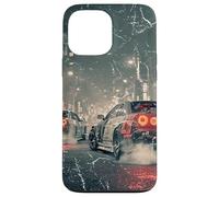 Vintage Distress JDM Drift Racing Cars Kanji Tokyo Skyline Case for iPhone 13 Pro Max