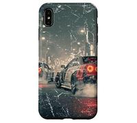 Vintage Distress JDM Drift Racing Cars Kanji Tokyo Skyline Case for iPhone XS Max