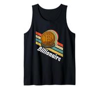 Vintage Distressed Bitcoin Logo Design Retro Crypto Meme BTC Tank Top