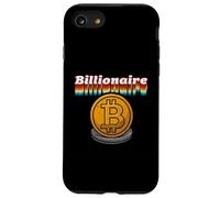 Vintage Distressed BTC Logo Retro Billionaire Bitcoin Case for iPhone SE (2020) / 7/8