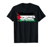 Vintage Distressed Free Palestine Flag T-Shirt