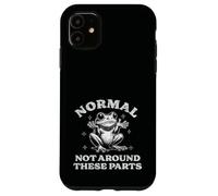 Vintage Distressed Froggy Gift, Funny Not Normal Weird Frog Case for iPhone 11