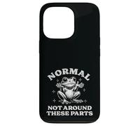 Vintage Distressed Froggy Gift, Funny Not Normal Weird Frog Case for iPhone 13 Pro