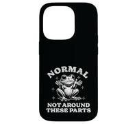 Vintage Distressed Froggy Gift, Funny Not Normal Weird Frog Case for iPhone 14 Pro