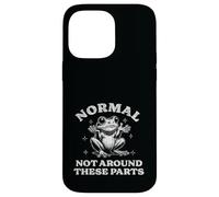 Vintage Distressed Froggy Gift, Funny Not Normal Weird Frog Case for iPhone 14 Pro Max