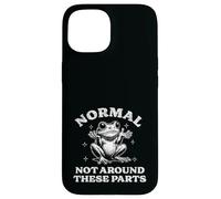 Vintage Distressed Froggy Gift, Funny Not Normal Weird Frog Case for iPhone 15